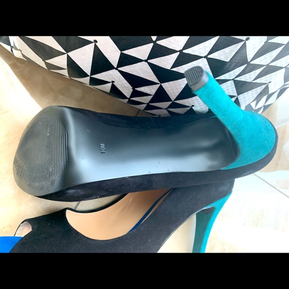 Guess Jeans Pumps Suede High Heels - Picture 9 of 10